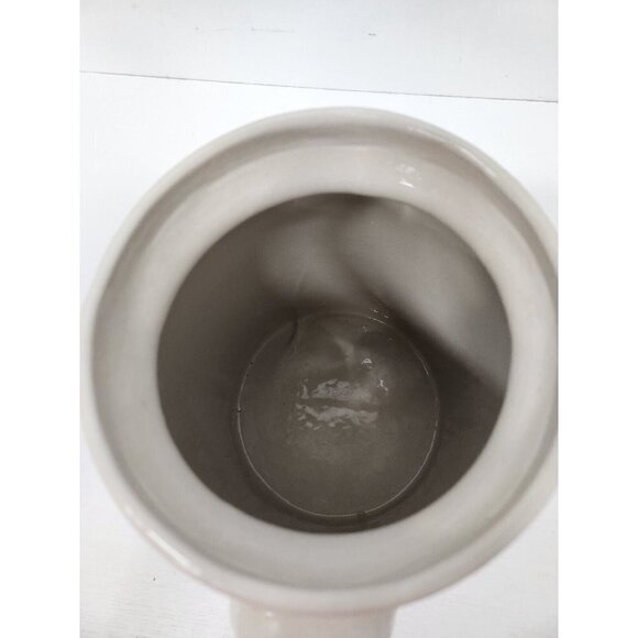 Vintage 1989 Roosevelt Pottery Large Goose Cookie Jar Farmhouse Country 12" - Picture 5 of 13